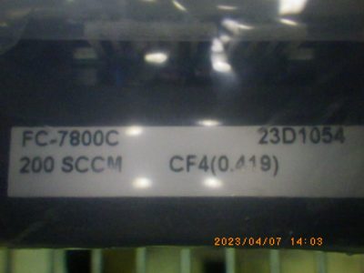 マスフローコントローラー（MFC） FC-780C 写真2