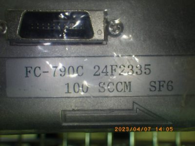 マスフローコントローラー（MFC） FC-790C 写真2