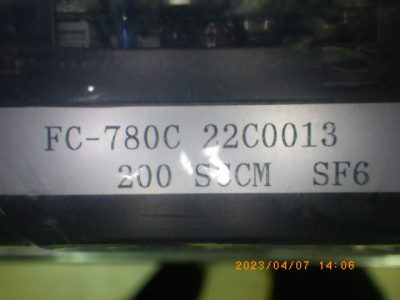 マスフローコントローラー（MFC） FC-780C 写真2