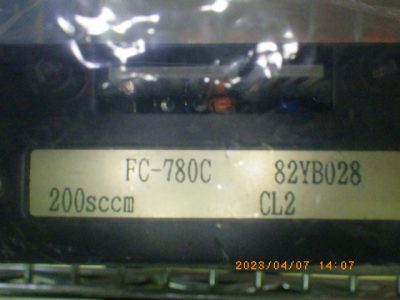 マスフローコントローラー（MFC） FC-780C 写真2