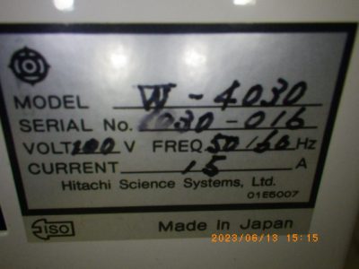 チラー W-4030 写真2
