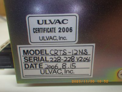 マルチセンサ CRTS-12 写真2