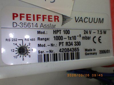 バキュームゲージ HPT100 写真2