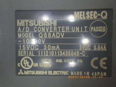 シーケンサー Q68ADV 写真2