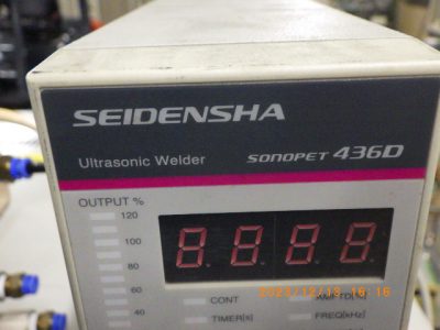 超音波ウェルダーコントローラー SONOPET436D 写真2