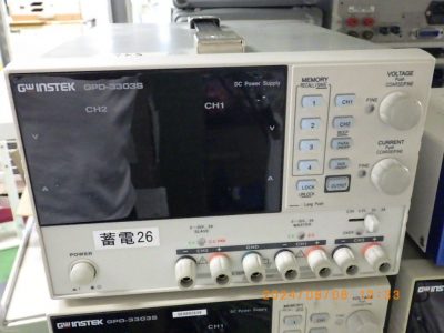 DC安定化電源 GPD-3303S 写真2