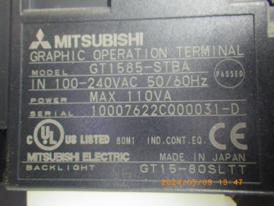 タッチパネル GT1585-STBA 写真2
