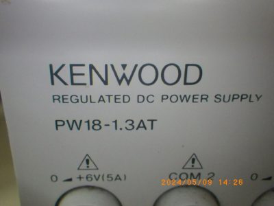 DC安定化電源 PW18-1.3AT 写真2