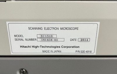 走査電子顕微鏡（SEM） SU1510 写真2