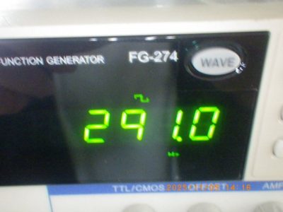 ファンクションジェネレータ FG-274 写真3