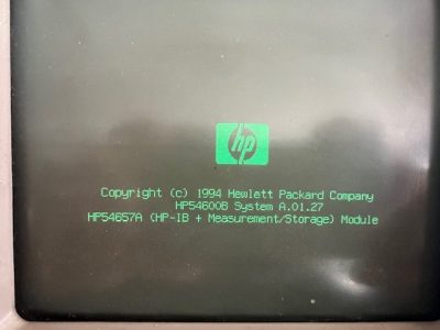 オシロスコープ 54600B 写真2