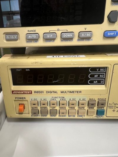 デジタルマルチメーター R6551 写真2