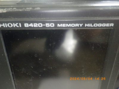 データロガー 8420-50 写真2