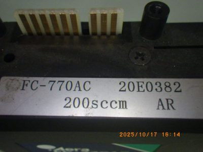 マスフローコントローラー（MFC） FC-770AC 写真2