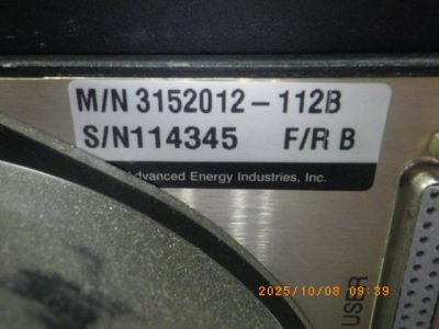 DC電源（MDX） M/N 3152012-112B 写真5