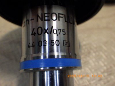対物レンズ Plan-NEOFLUAR 写真2