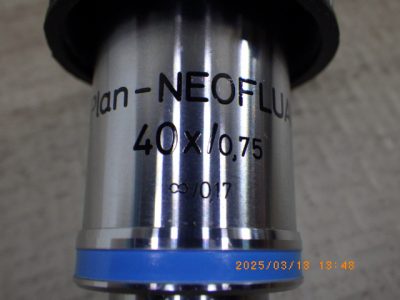 対物レンズ Plan-NEOFLUAR 写真2