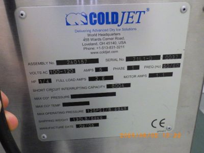 ドライブラスト装置 Coldjet Microclean i3 写真2