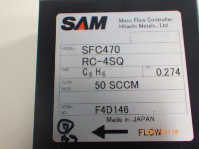 マスフローコントローラー（MFC） SFC470 写真2