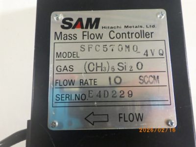 マスフローコントローラー（MFC） SFC570MO-4VQ 写真2