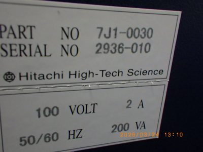 原子吸光分析装置 ZA3300ﾌﾚｰﾑ 写真2