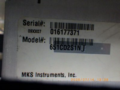 Pressure Controller 600series　　651CD2S1N photo 2