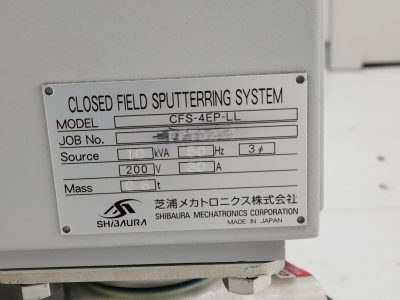 スパッタ装置 CFS-4EP-LL 写真2