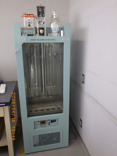 密度勾配管法比重測定装置システム 柴山科学 TYPEA