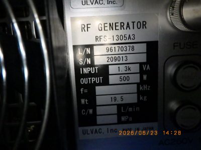 RF電源 RFS-1305A3 写真2