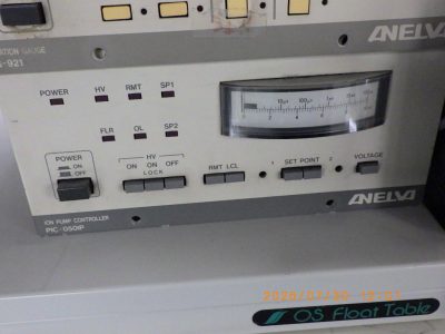 イオンポンプコントローラー アネルバ　ANELVA PIC-050IP