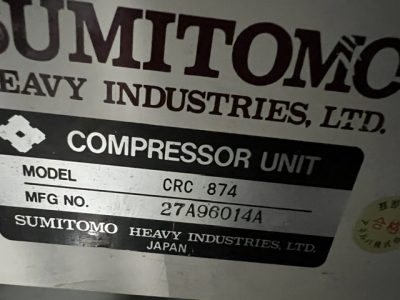 クライオ用コンプレッサー CRC-874 写真4