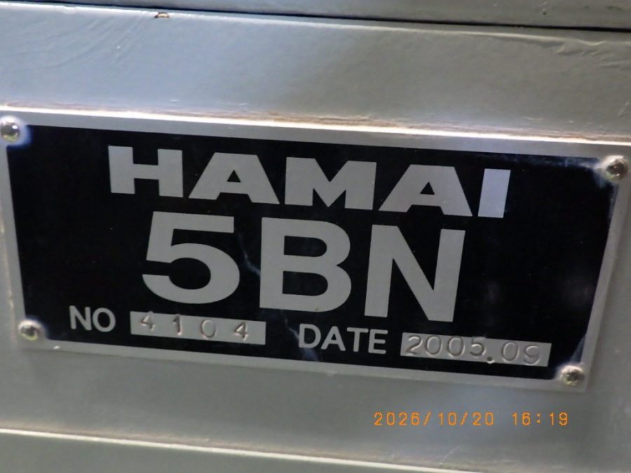 ラップ盤 5BN 浜井産業　HAMAI