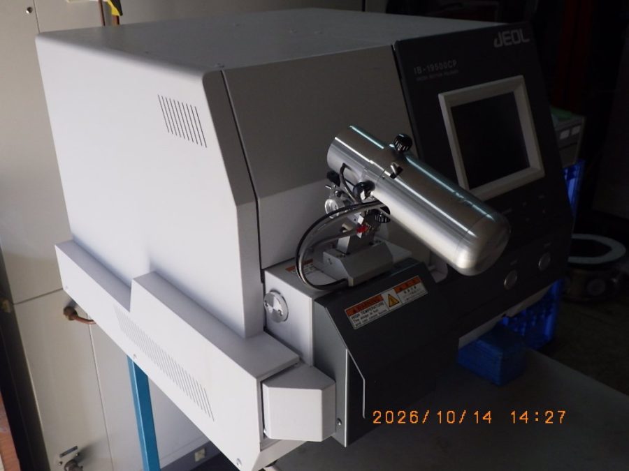 断面試料作製装置 IB-19500CP 日本電子　Jeol