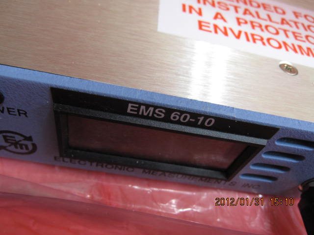 DC電源 EMS60-10 ELECTORONIC MEASUREMENT INC