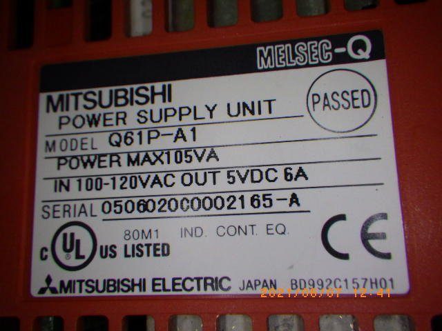 ハイパフォーマンスモデルCPU MELSEC Q02HCPU 三菱電機 Mitsubishi