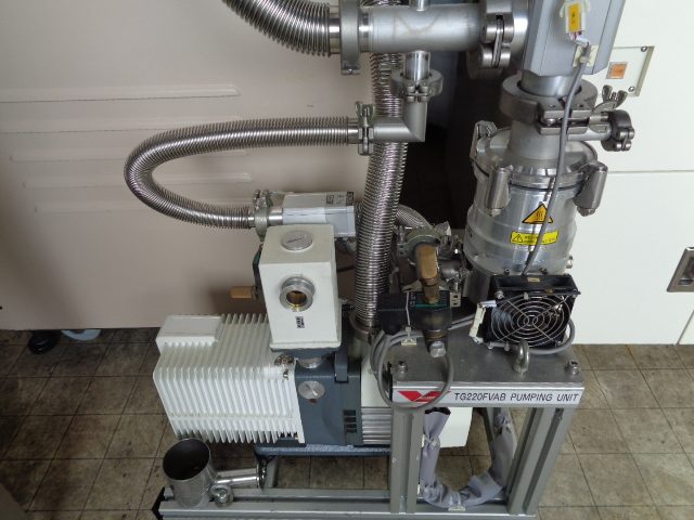 真空排気システム TG220FVAB PUMPING UNIT 大阪真空機器製作所