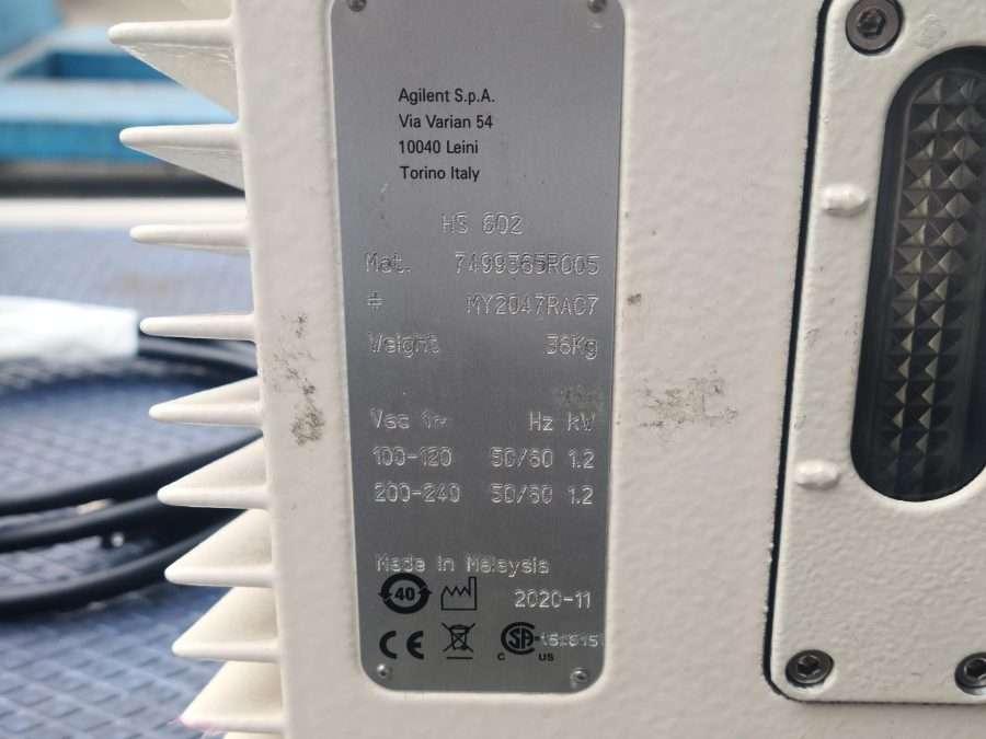 ロータリーポンプ-油回転式真空ポンプ HS602 バリアン　Varian