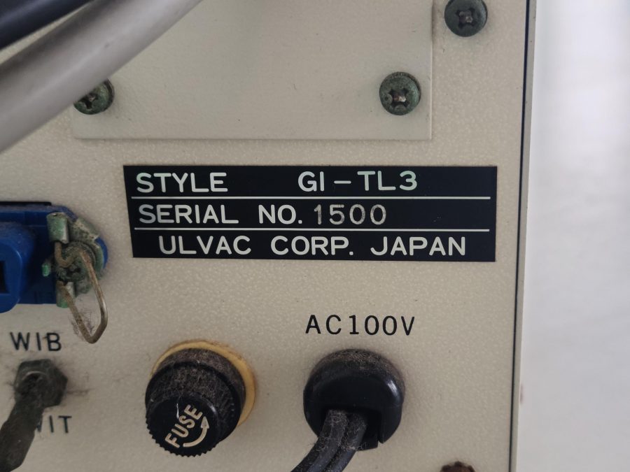 電離真空計 GI-TL3 アルバック　Ulvac