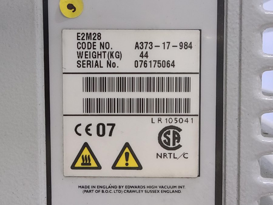 ロータリーポンプ E2M28 エドワーズ　Edwards