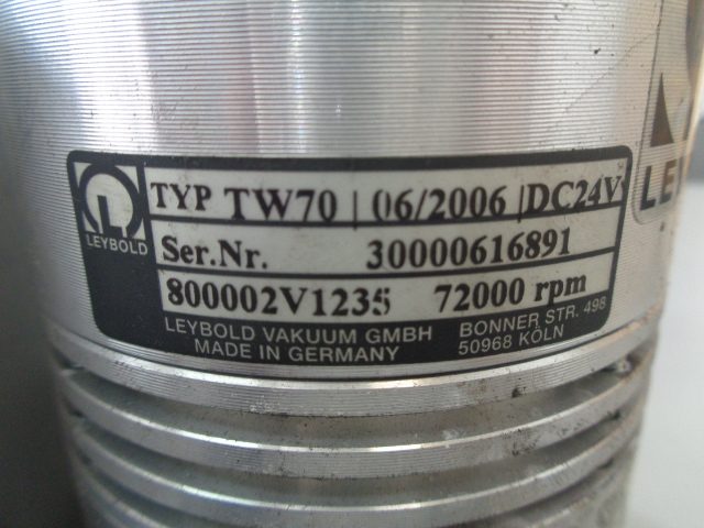 ターボ分子ポンプ TW70 ライボルト　Leybold