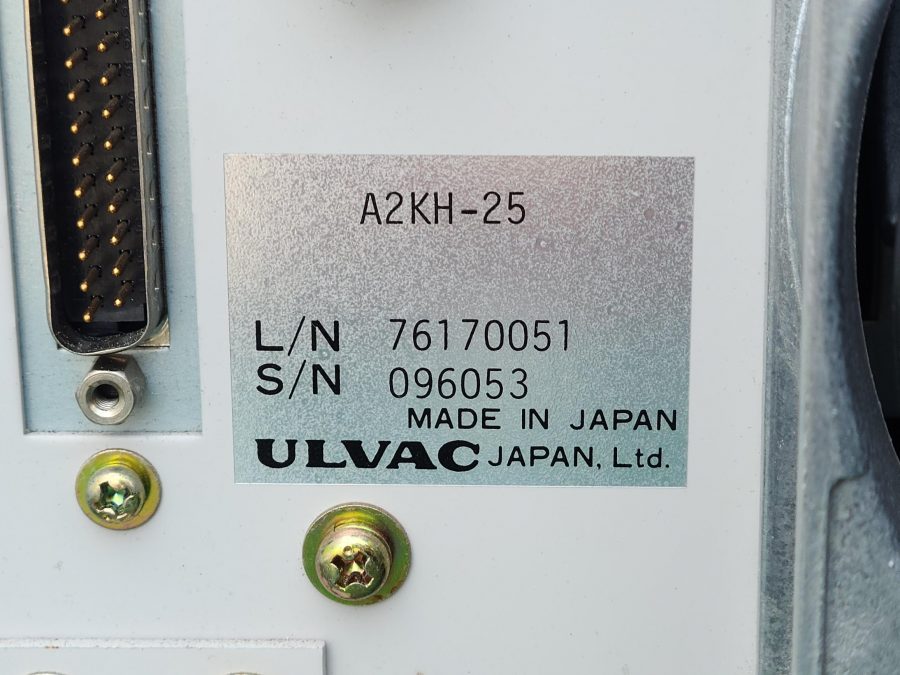 パルスユニット A2KH-25 ulvac（アルバック）