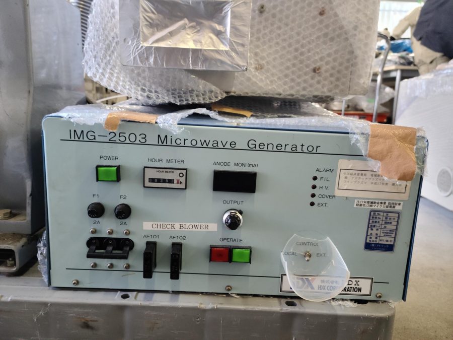 マイクロ波電源／発振器 IMG-2503 IDX（現：アドテックプラズマ）