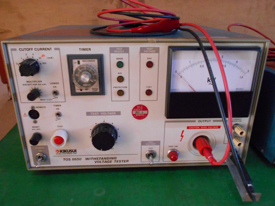 ボルトメーター TOS8650 菊水電子工業　Kikusui