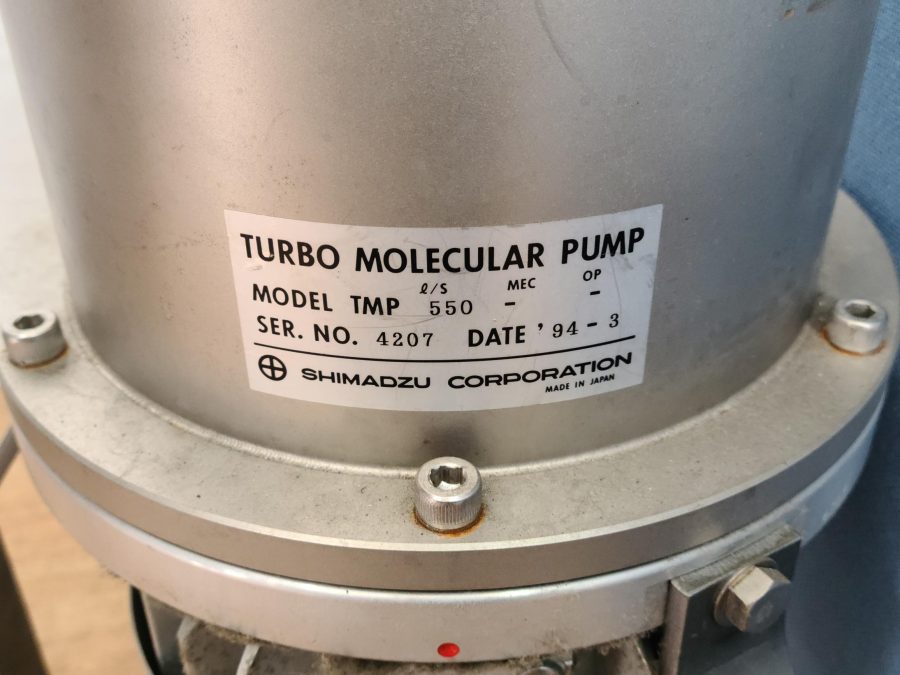 ターボ分子ポンプ TMP-550 島津製作所　Shimadzu