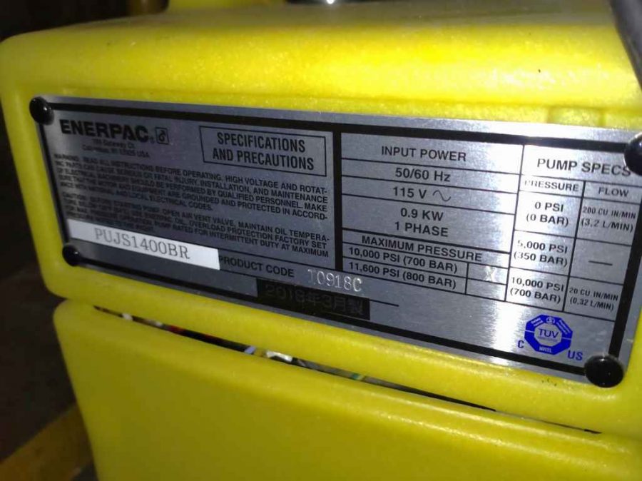 油圧プレス機 CPF-10-D エナパック (ENERPAC)