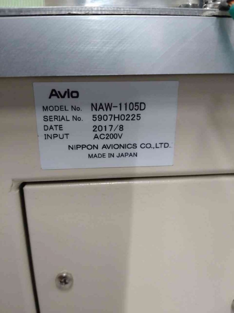 半自動シーム溶接機 NAW-1105D 日本アビオニクス　AVIO