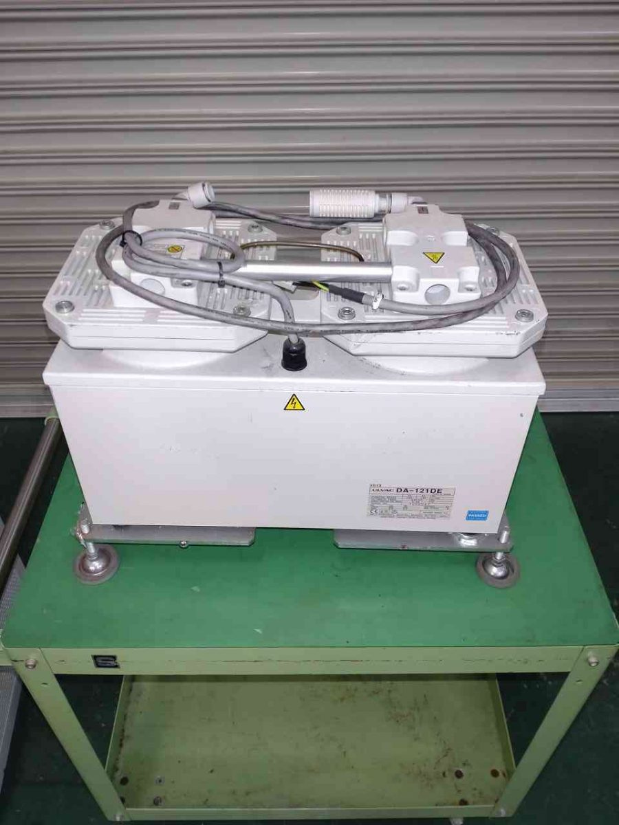 ダイヤフラム型真空ポンプ DA-121DE アルバック　Ulvac