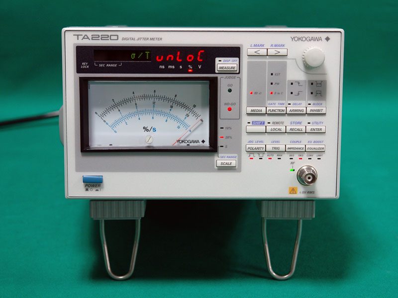 ブルーレイディスク対応 デジタルジッタメーター 7046-10 (TA220) 横河電機/横河計測 Yokogawa