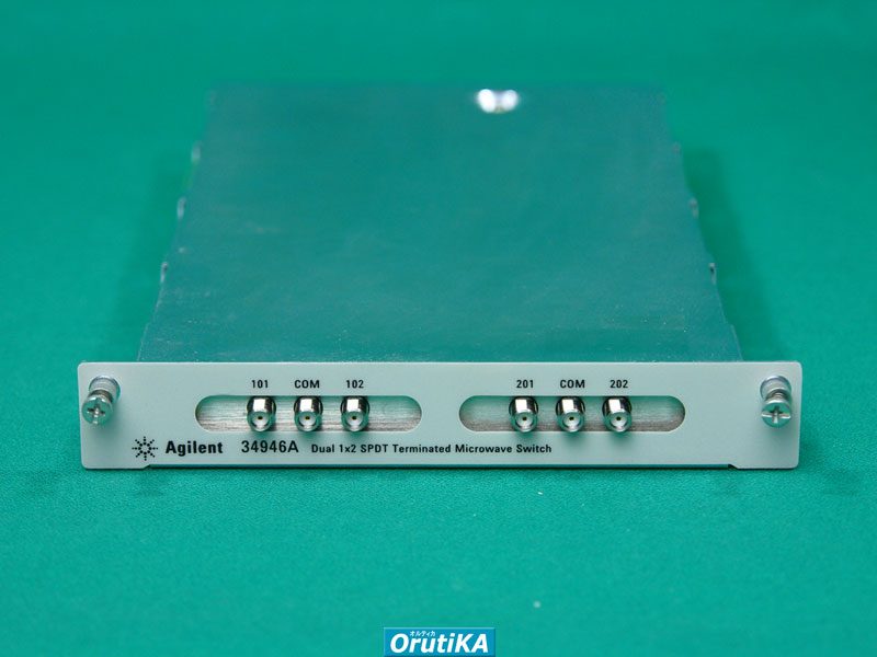 34980A用デュアル1×2 SPDT終端付きマイクロ波スイッチ・モジュール 34946A キーサイト(HP/アジレント) Keysight