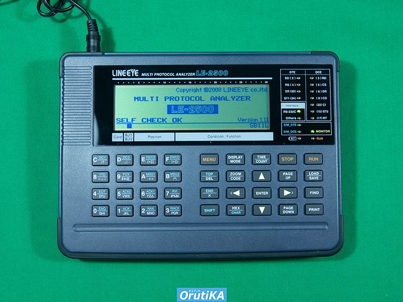 通信プロトコルアナライザ LE-2500 ラインアイ
